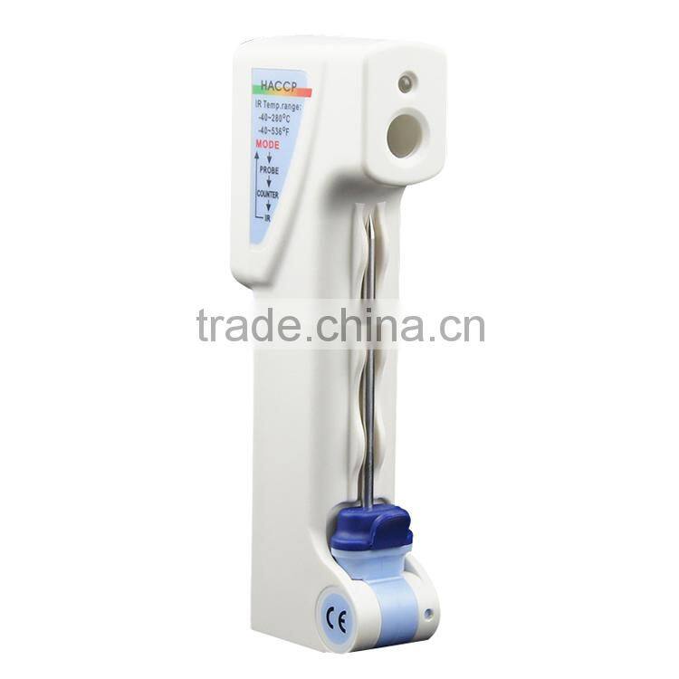 HACCP IR Meter AZ8838 Food Thermometer Precision Industrial Probe Sensor Infrared Thermometer