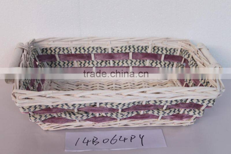 wicker trays