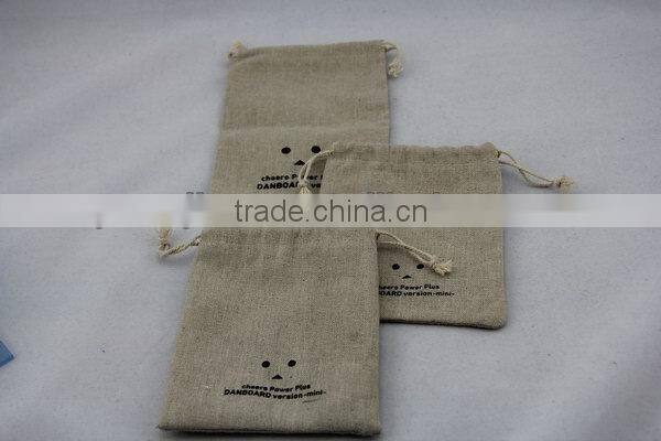 Modern unique one bottle jute wine bags