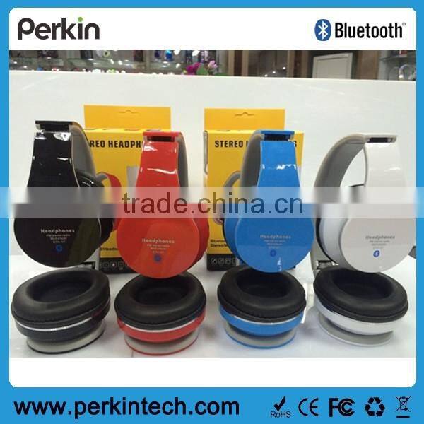 PB04B Stretchable and Folding sport bluetooth headset with wireless/wired headphone, MP3 player and FM radio