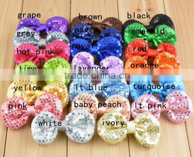 DIY fashion chiffon flower applique baby flower headband