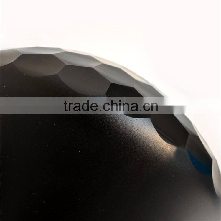 Wholesale Classic Black Swan Hand Carved Glass Vase High-grade Fashion Decoration Home Furnishing