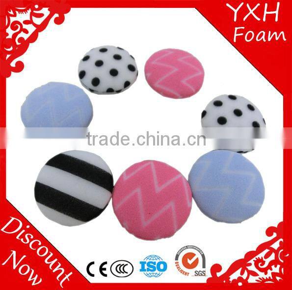 Real factory eco-friendly headphone foam replacement cover sponge pad for various headphone