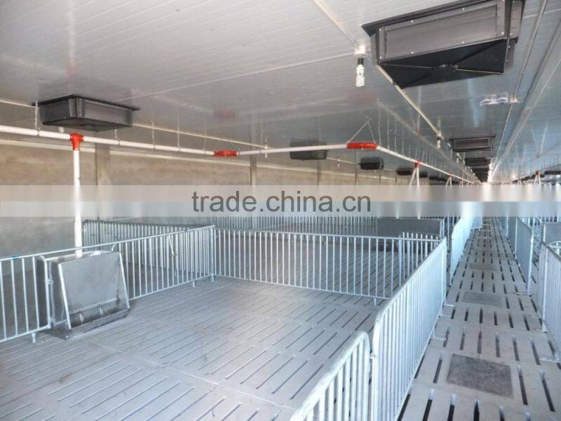 Pig stainless steel double sided, three-head feeder