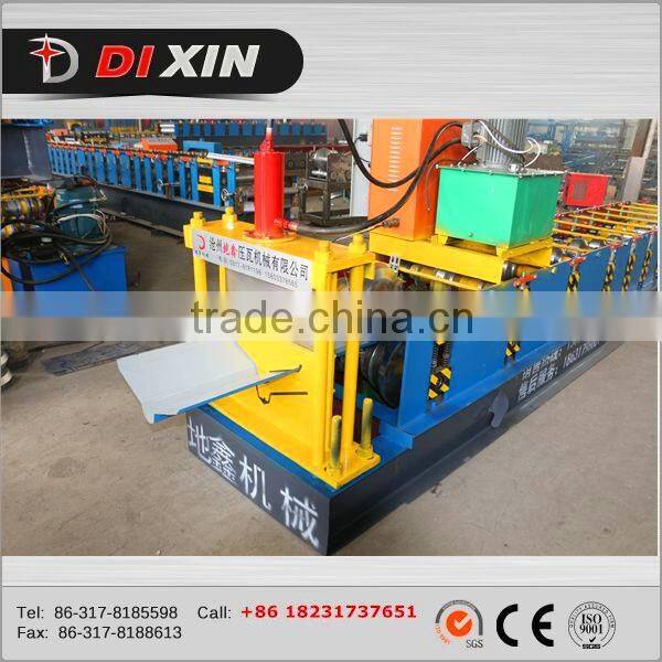 Russia Style Cnc Control Sb Roof Ridge Cap Making Machine for Building Roof