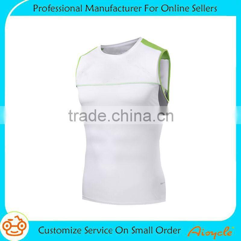 Wholesale custom singlet plain hot sale vest gym wear tank top for men