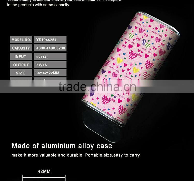 2015 top selling best quality rohs harga power bank 4400mah for samsung