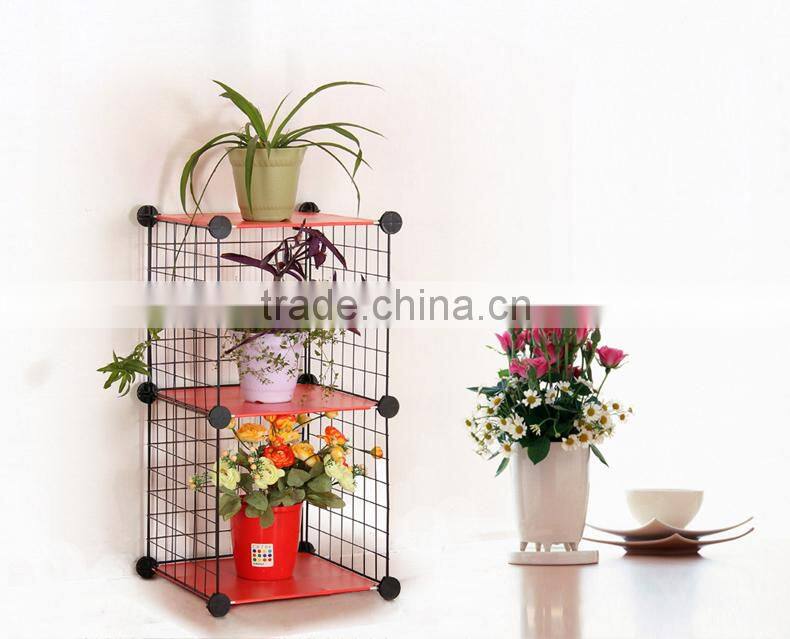 Strong Grid Wire Modular Shelving Wire Storage shelf FH-W0023
