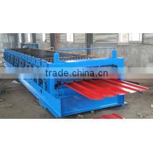 Hebei jinbaili double layer roof sheet roll forming machine for sale
