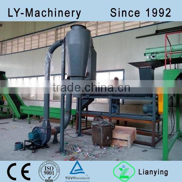 waste PET bottle flakes washing machine