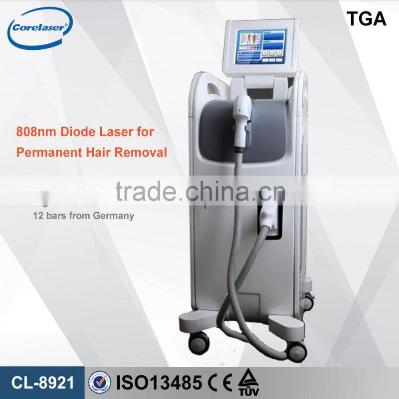 Biggest discount ! CE Approval Professional Micro-channel laser diode 808nm portable