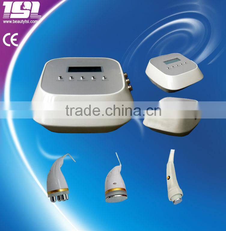 Home design home beauty device with rf and cavitation