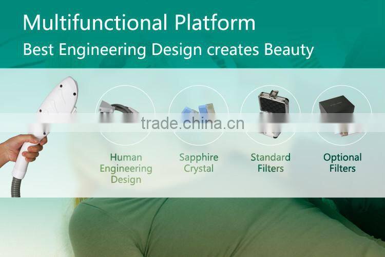 Factory Price Promotion Advanced 3 Handles Permanent Hair Removal IPL Shr Machine