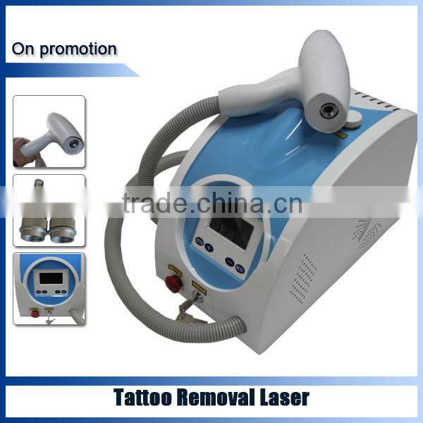 532nm/1064nm Q switched nd yag laser /tattoo removal machine price with best price -D006