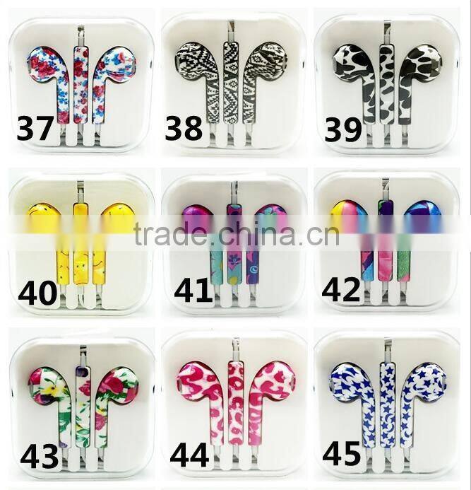 Promotional Earphone 3.5mm Music Microphone Stereo Bass In-Ear Wired Ear Phones Headset For Mobile Phone MP3/4
