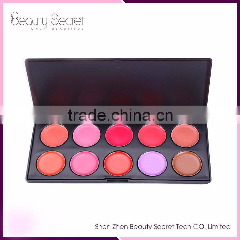 Customize square romantic bear lip gloss holder,high Pigmentation Lipstick Color Names