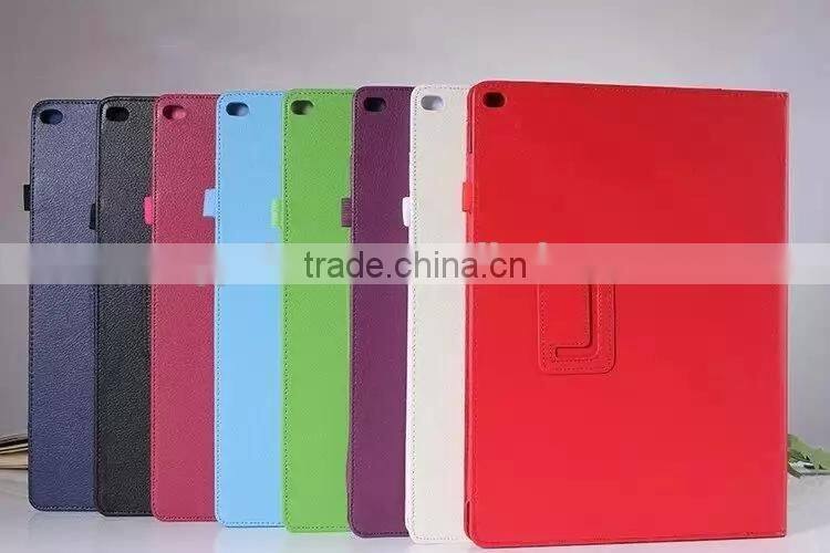 Quality Lychee Texure PU Leather Case with flip Stand For IPAD PRO BUSINESS PROTECTIVE CASE