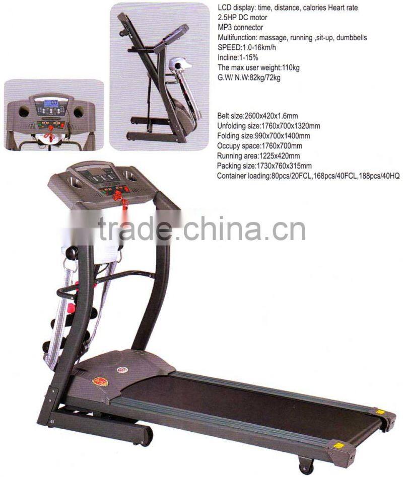 TM-3000DS Motorized Treadmill (itemID:XZAN)-MARY