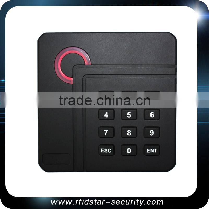 Waterproof Proximity 125Khz RFID EM ID Card Reader/Writer/Scanner with Keypad