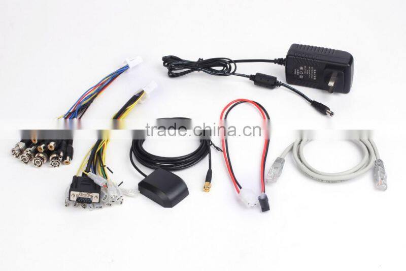 LTE-FDD 4 Channel Video & Audio alarm system MDVR
