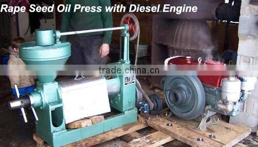 Diesel engine type home oil press machine