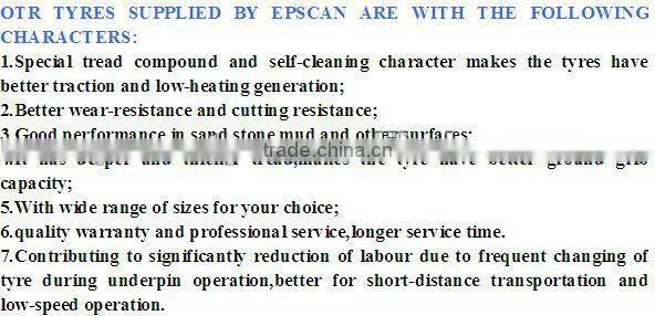 quality warranty DOUBLE COIN 23.5R25 TIRE