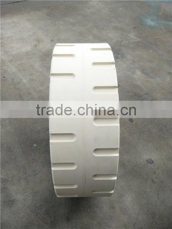 Self-propelled Vertical Lifts Rubber Wheel 305x100 For Dingli AMWP9.5-1100