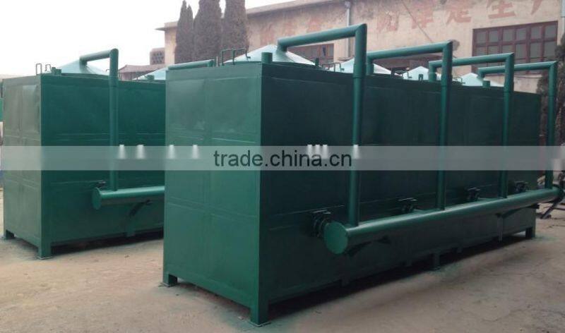 High Capacity Continuous Working Sawdust Charcoal Carbonization Stove Activated Carbon Furnace