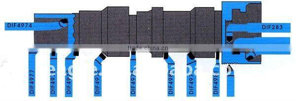 Carbide Tipped Tool Bits, DIN4971-ISO1