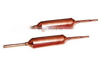 Copper Filter Drier For Refrigerator spare parts dry filter Strainer filter