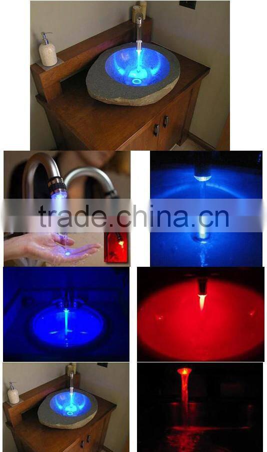 tricksy faucet tap LED color changing lamp magic tap light programmable