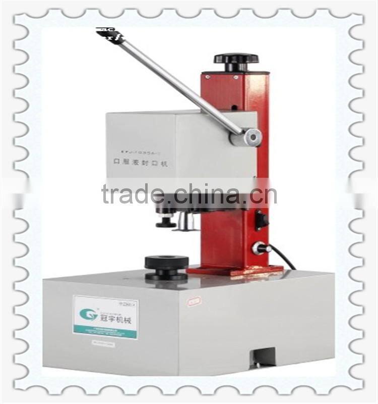 Handheld pneumatic capping machine