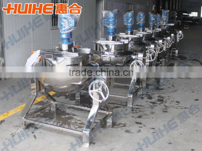 Stainless Steel Steam Heating Jacketed Kettle