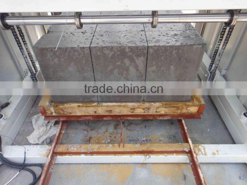 CLC foam concrete block wire cutting machine for sale