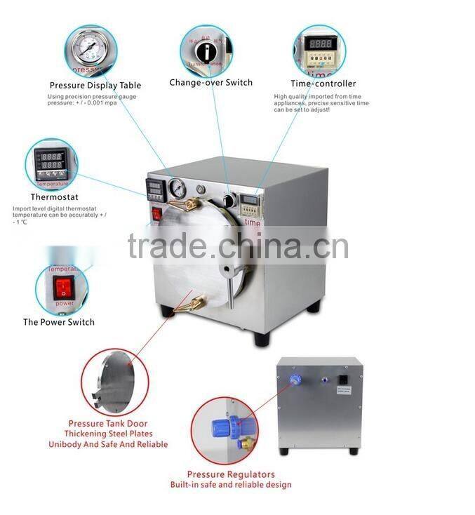 Autoclave Bubble Remover OCA Adhesive Sticker LCD Air Bubble Remove Machine for Glass Refurbishment