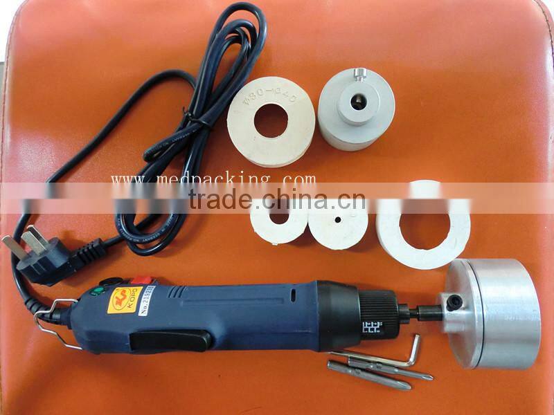 Hand-held Electric Screw Capping Machine For Plastic Bottle Cap