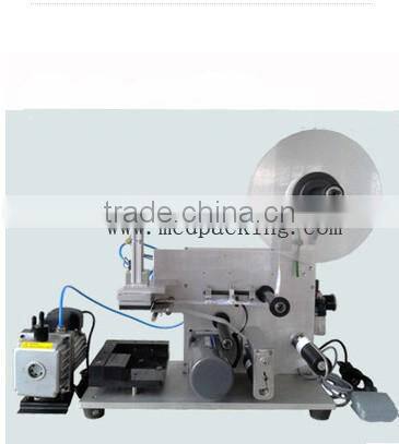 LT-60 labeling machines semi automatic flat bottle label machine