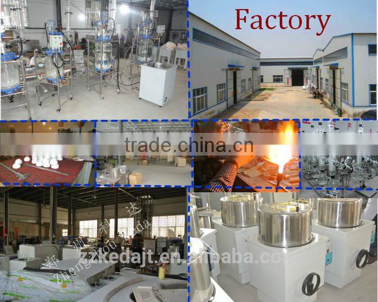 Lastest Design Single Layer Chemical Process Batch Glass Reactors