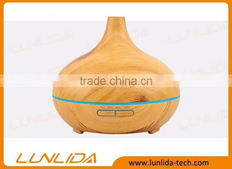 300ml Aroma diffuser with colorful lights for ultrasonic essential oil