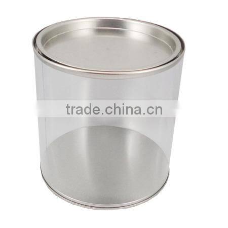 Direct factory sale new round cylinder pen holder tin container
