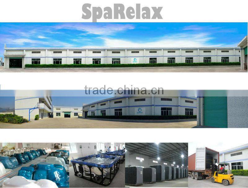 L511 Outdoor spa tube Massage Spa Bathtub with spa pump for 3 adults