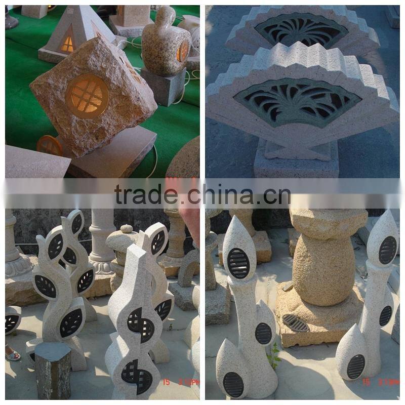 Granite Stone Garden Lantern