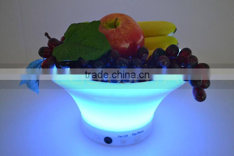 led cube chair plastic rotating led seatting cube chair