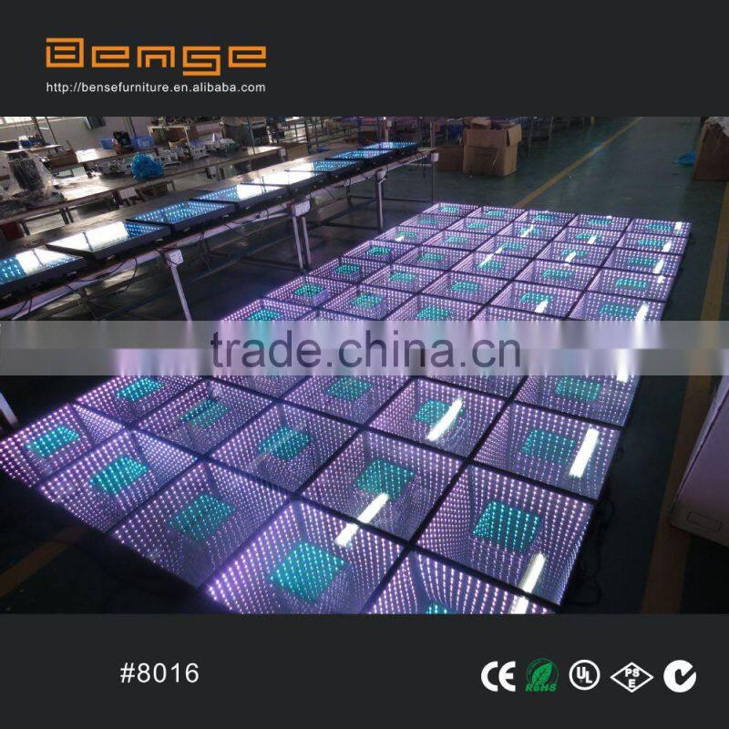 Newest Popular Design 3D LED RGBW Dance Floor 2015