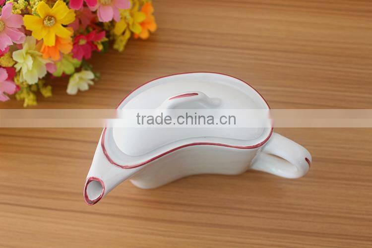 China manufacturers custom design ceramic 5pc breakfast tea set