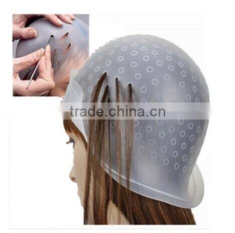 2015 New Hot Sell Silicone Highlighting Cap Long Hair