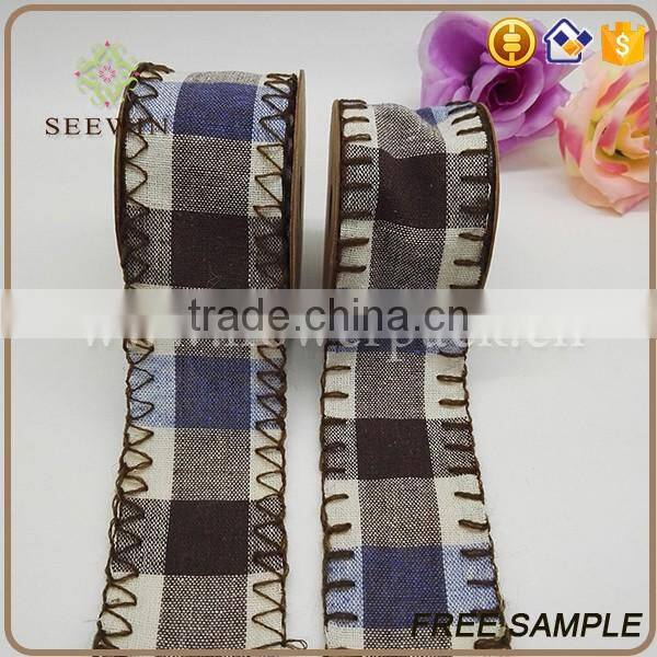 high quality linen custom printed ribbon