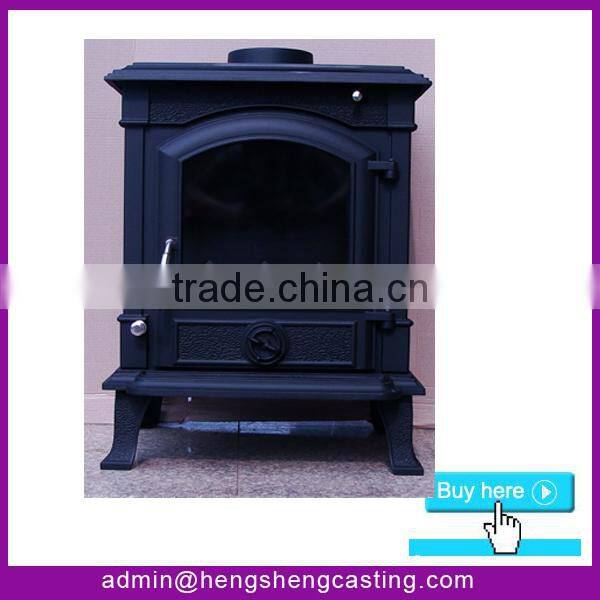 Alibaba china hot sale indoor antique cast iron wood stove