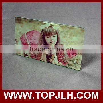 Sublimation full printing tempered glass photo frame
