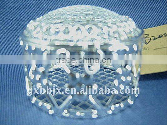 Round silver wire wholesale baby packaging box